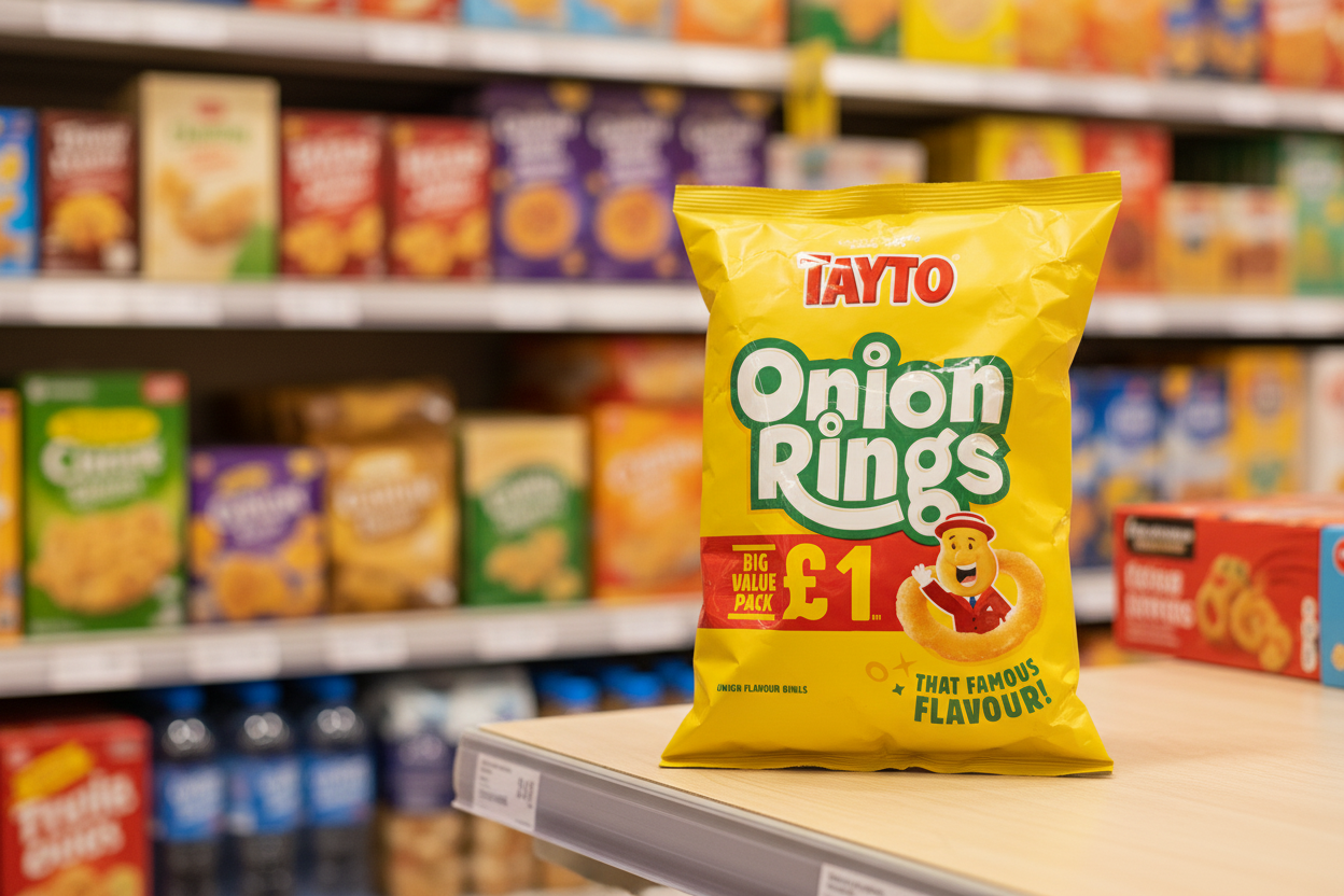 20 x Tayto Onion Rings - 26Gm