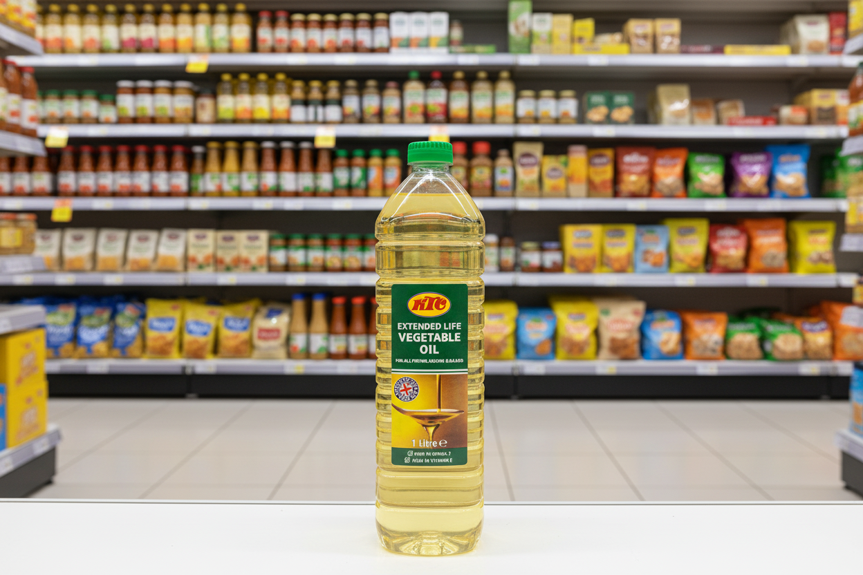 12 x Ktc Vegetable Oil - 1 Litre