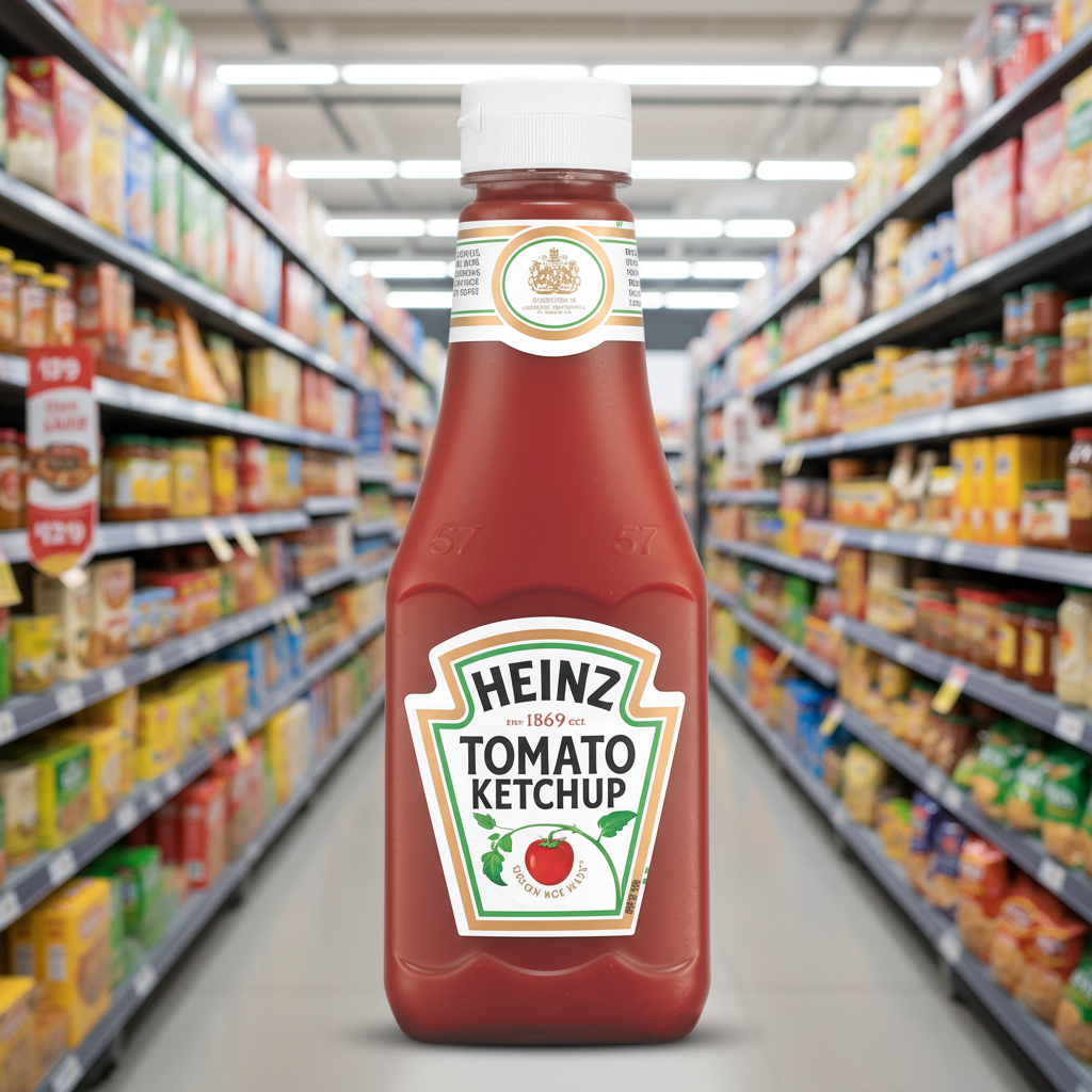 10 x Heinz Tomato Ketchup Squeezy 342 Gr