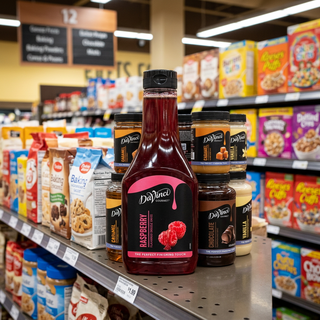 DaVinci Raspberry Dessert Sauce 500G