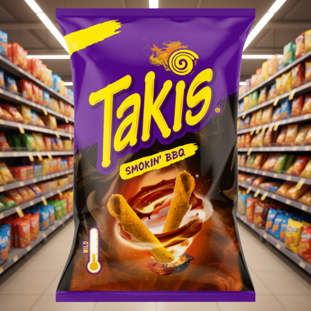 18 X Takis Smokin Bbq - 100Gm