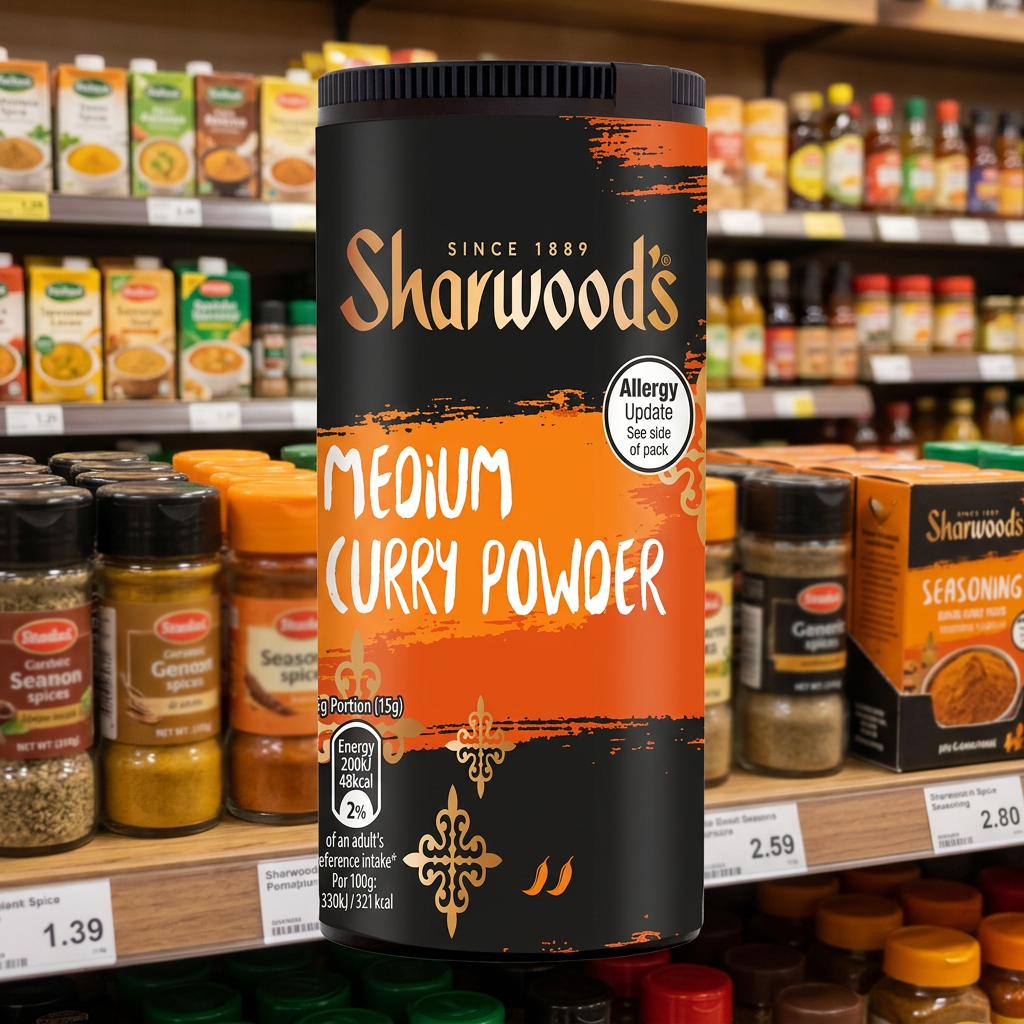 Sharwoods Medium Curry Powder 102G