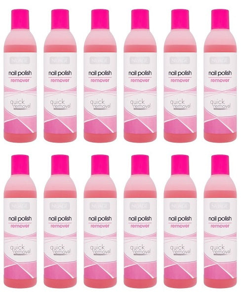 12 X Nuage Nail Polish Remover - 285Ml