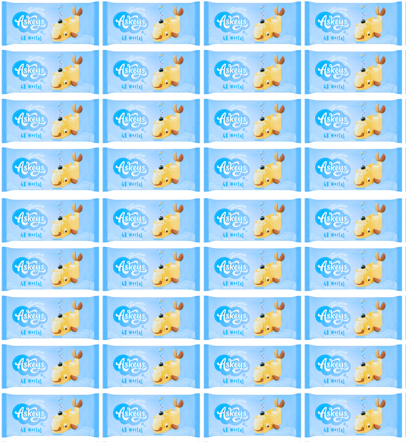 36 x Askey Wafers Family 48'S