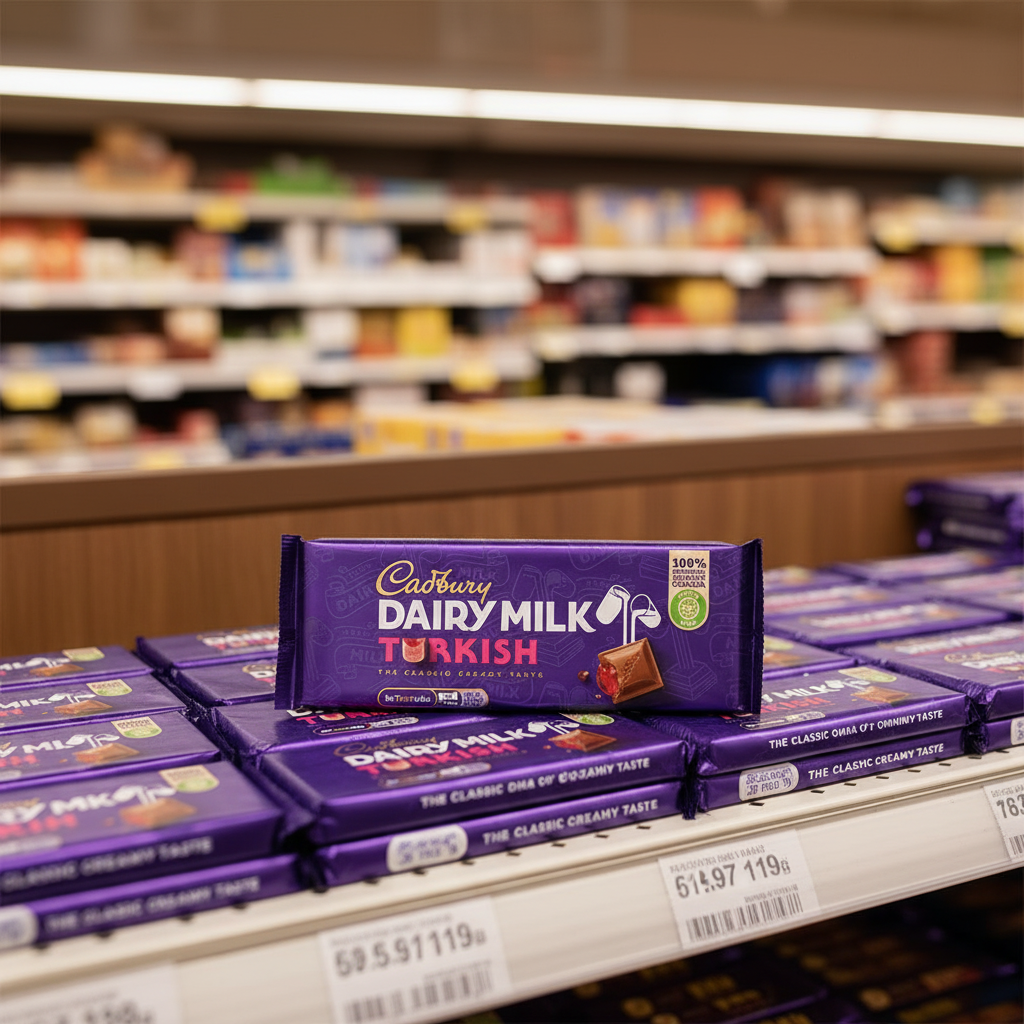 48 x Cadbury Dairy Milk Turkish Irish - 47Gm