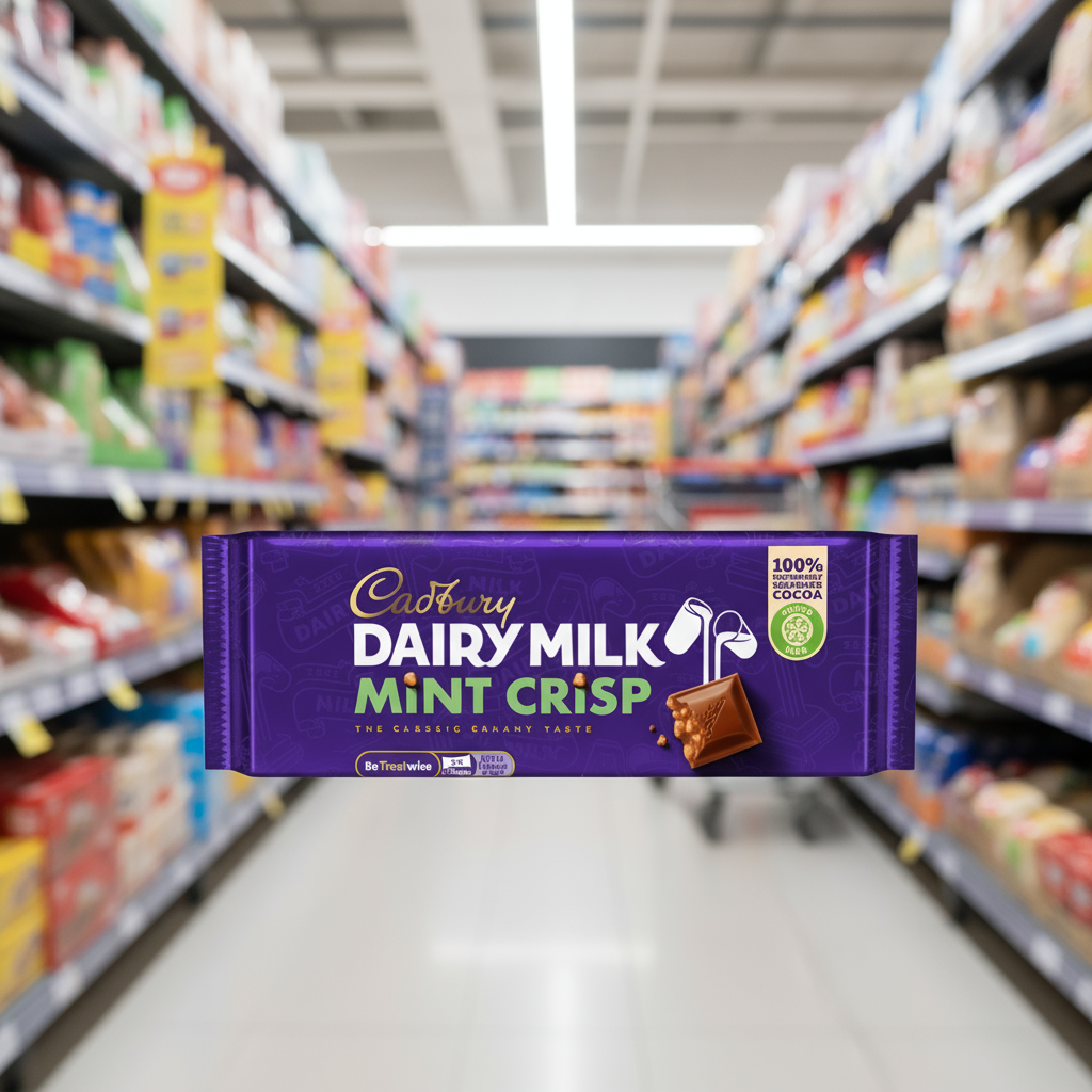 6 x Cadbury Mint Crisp Irish - 53Gm