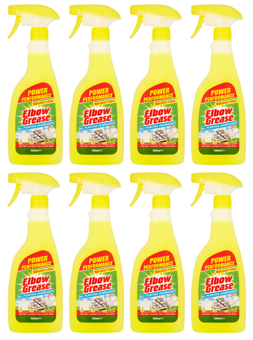 8 x Elbow Grease All Purpose Spray 500Ml
