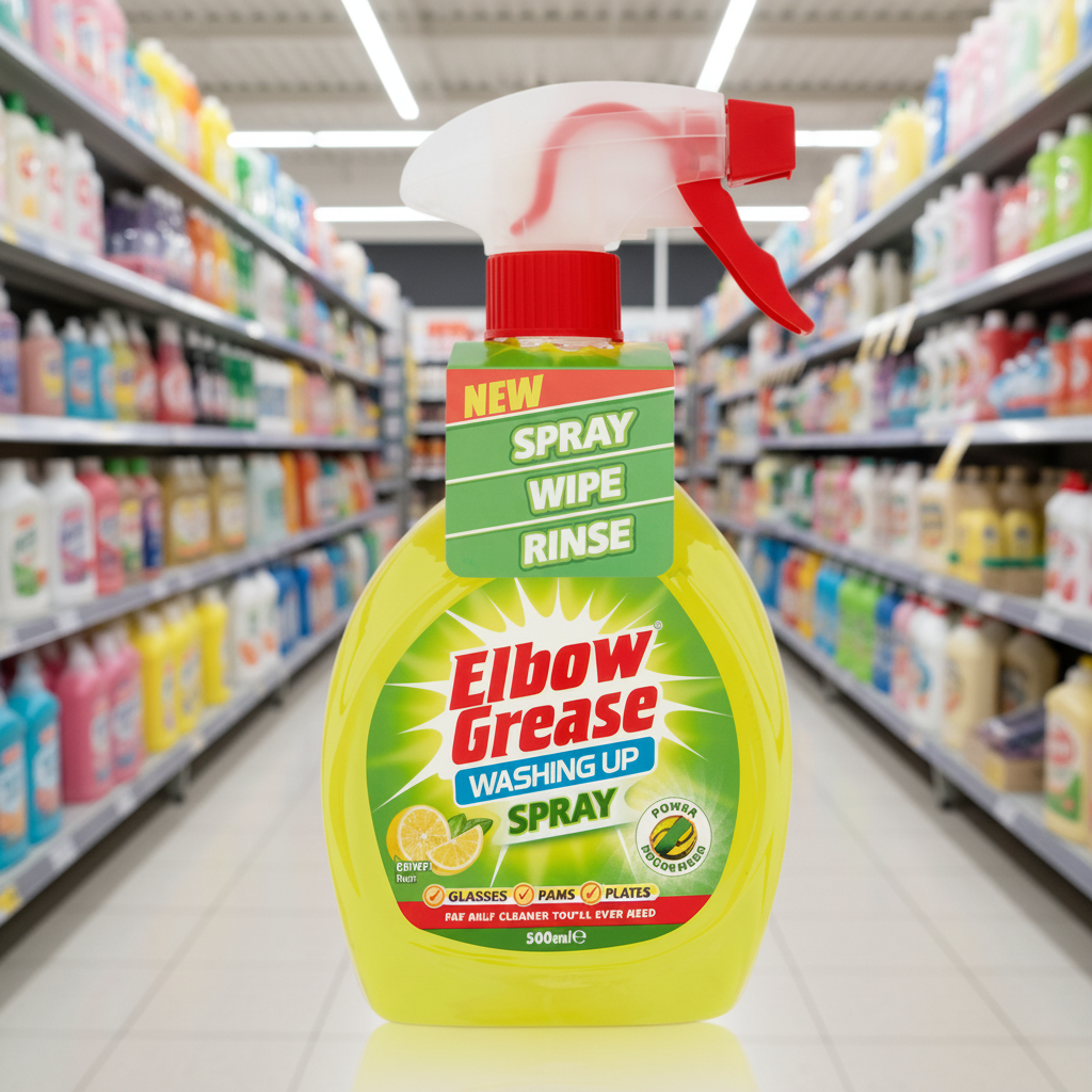 Elbow Grease Washing Up Liquid Spray - 500Ml