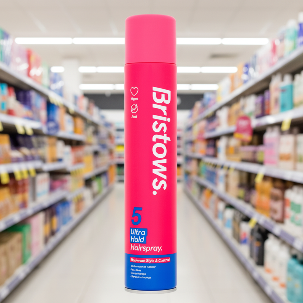 6 x Bristows Hairspray Ultra - 400Ml