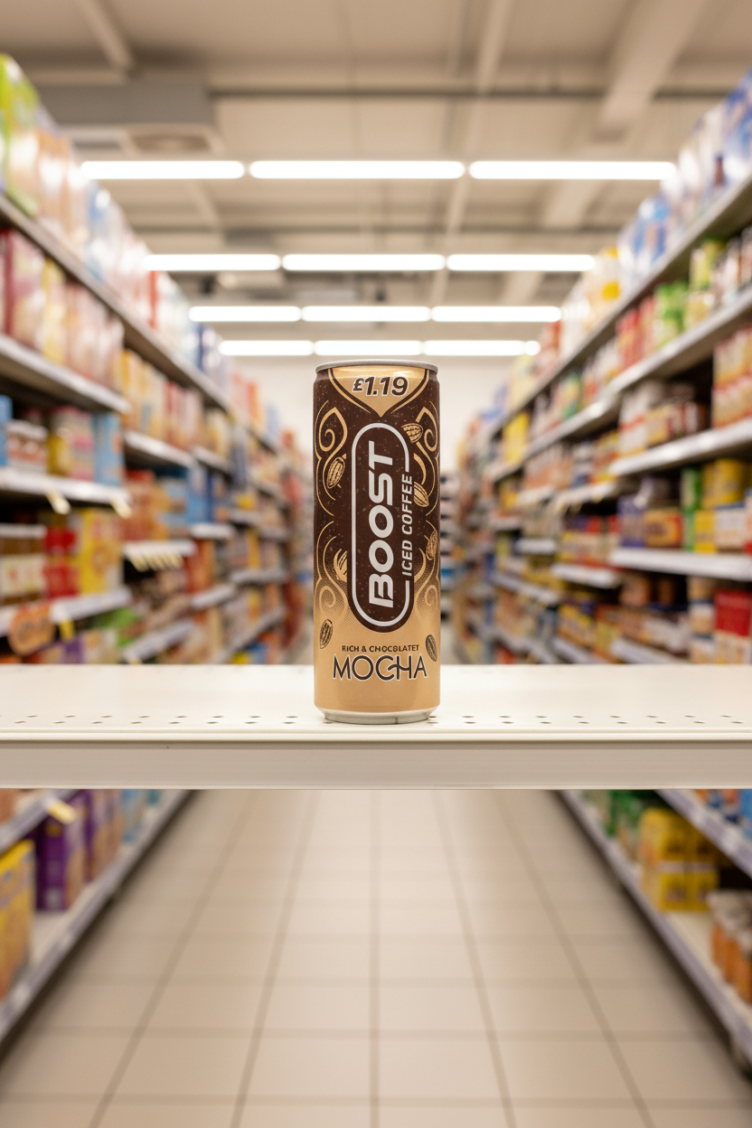 12 x Boost Iced Coffee Mocha - 250Ml