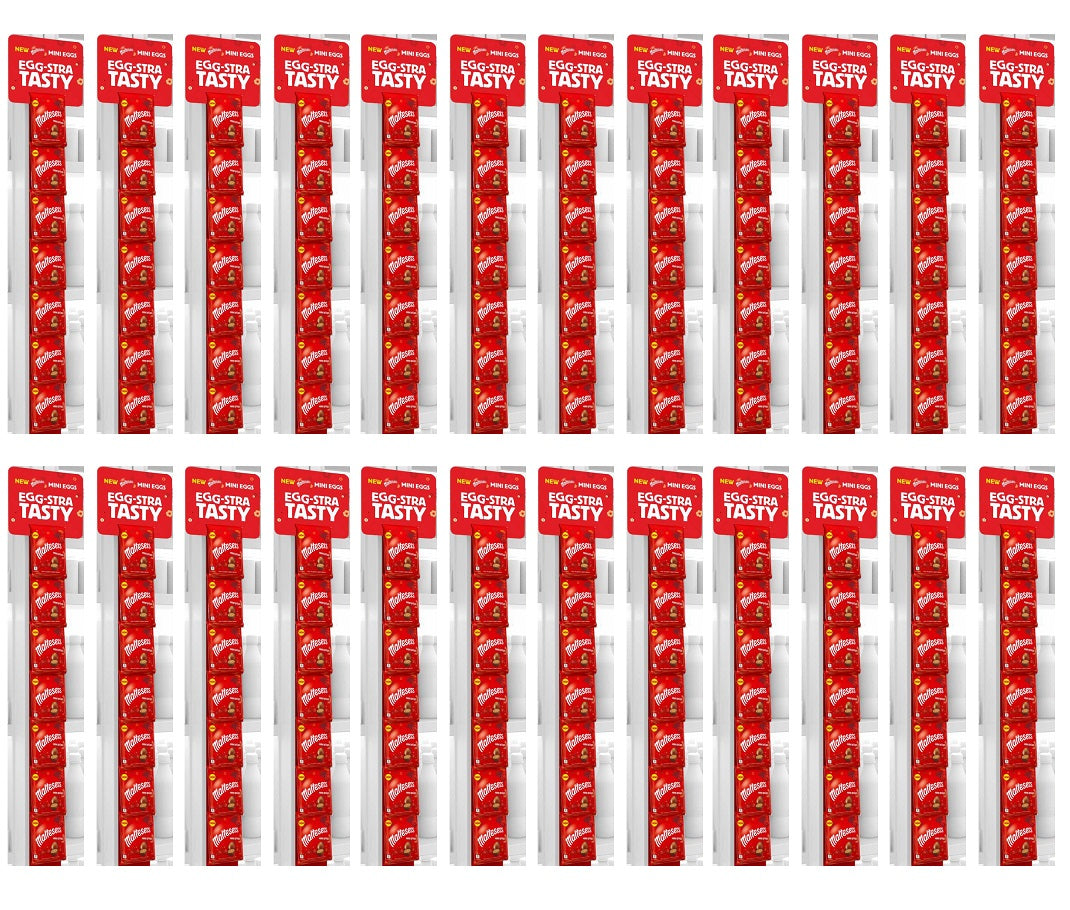 24 X Malteser Mini Eggs Clip Strip - 77Gm
