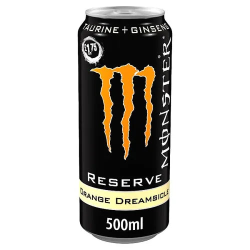 12 x Monster Energy Reserve Orange Dreamsicle - 500ML