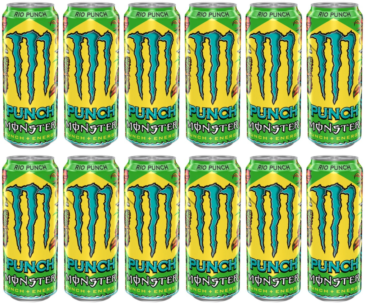 12 x Monster Rio Punch 500Ml