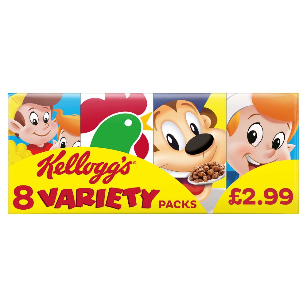 6 x Kelloggs Variety Pack - 196G