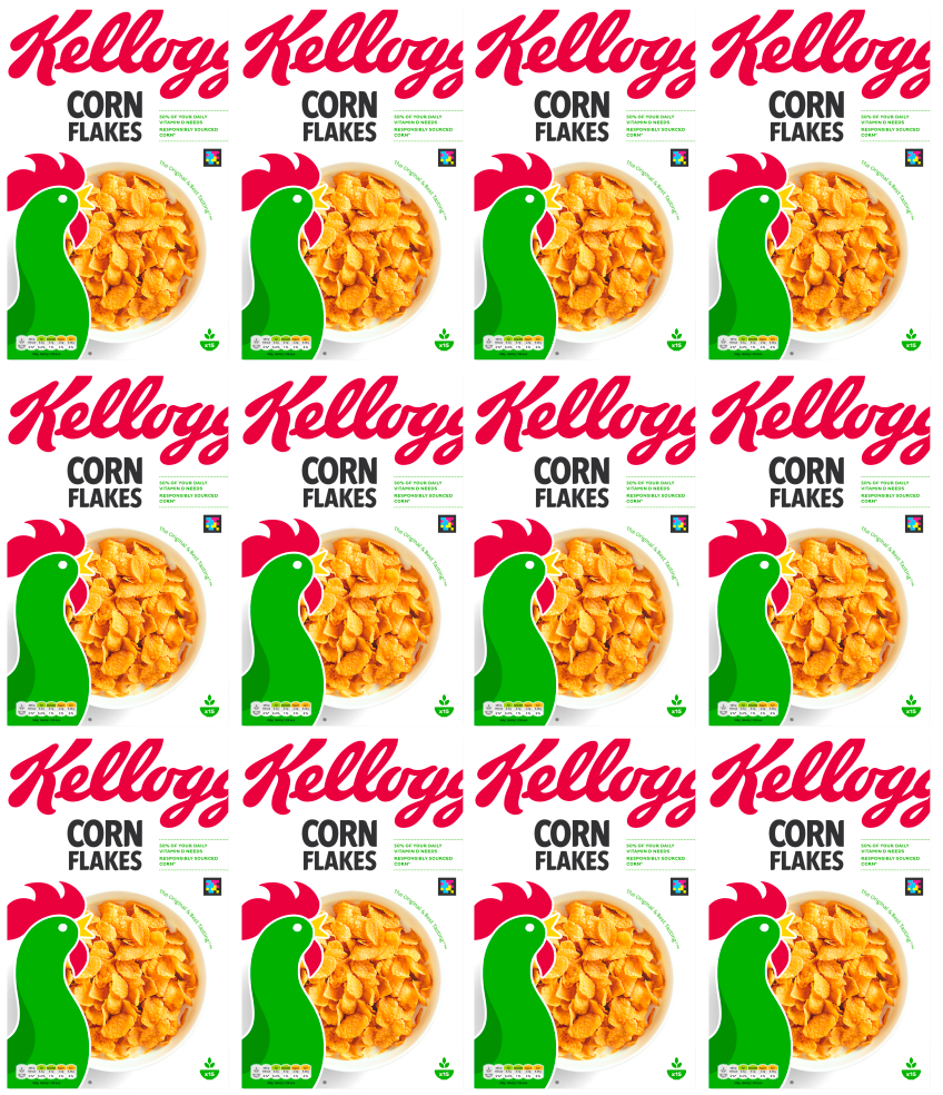 12 x Kelloggs Cornflakes - 450G