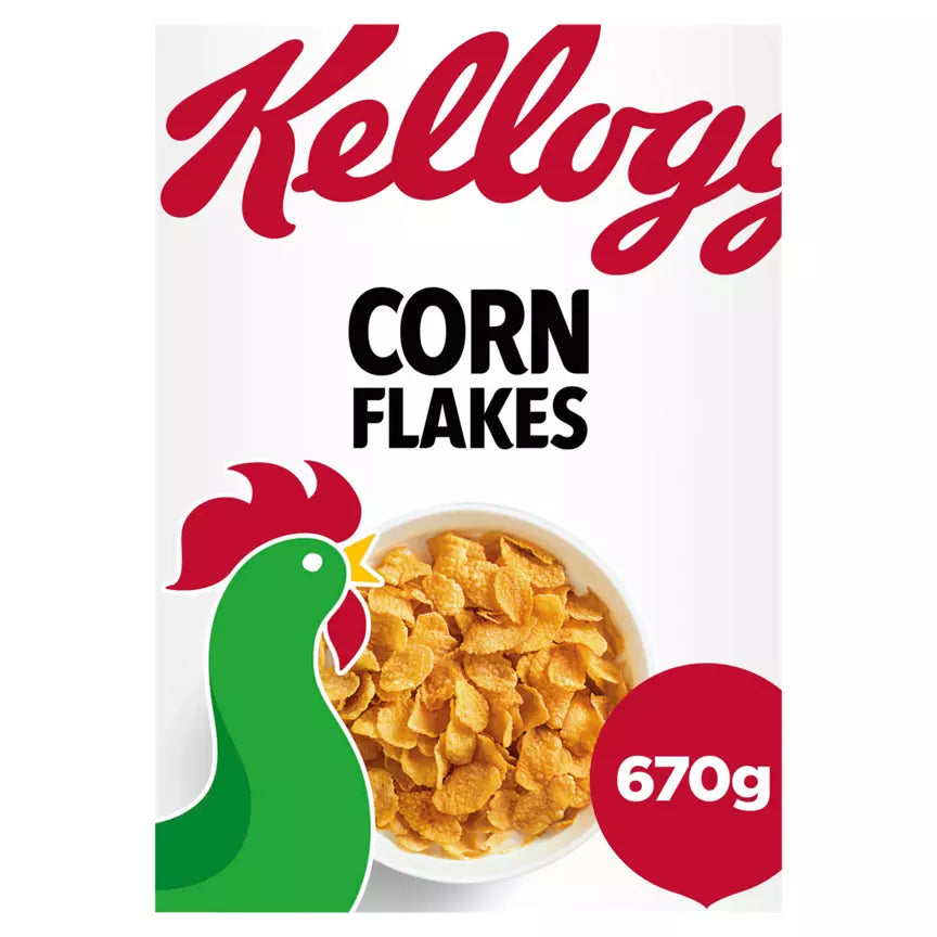 12 x Kelloggs Corn Flakes 670G