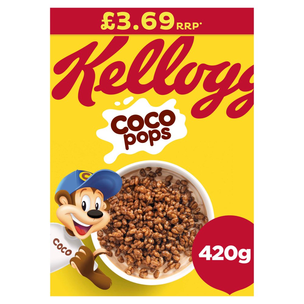 6 x Kelloggs Coco Pops - 420G