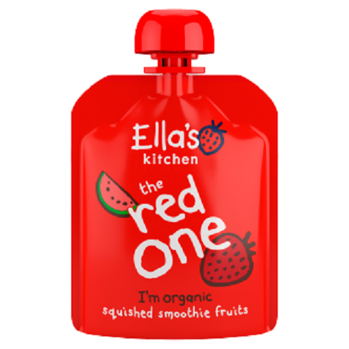 12 x Ellas Kitchen Smoothie Fruit - Red One - 90G