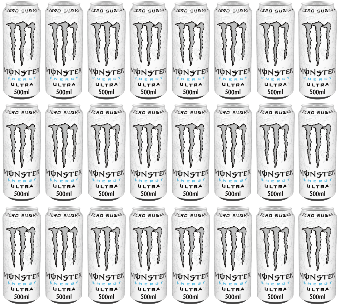 24 x Monster Energy Ultra Zero - 500Ml