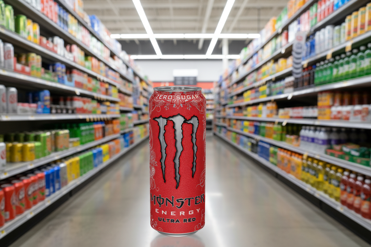 Ultra Red Monster Energy 500Ml