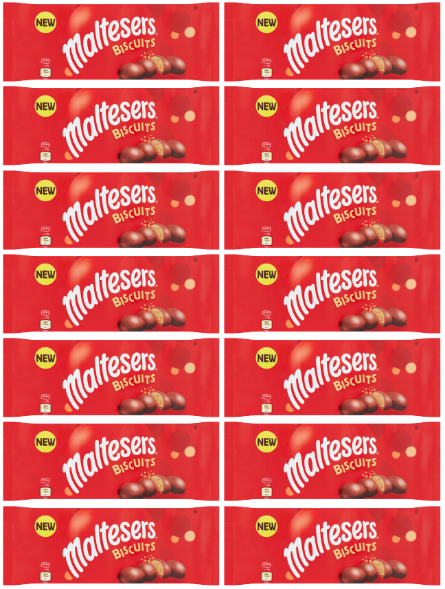 14 x Maltesers Biscuits 110Gm