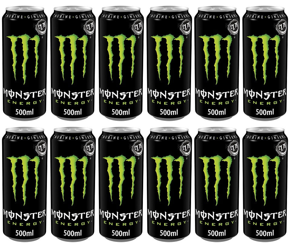 12 x Monster Energy Original - 500ML