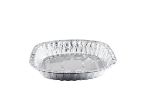 24 x Disposable Turkey Roasting Tray Oval 444X384X67Mm