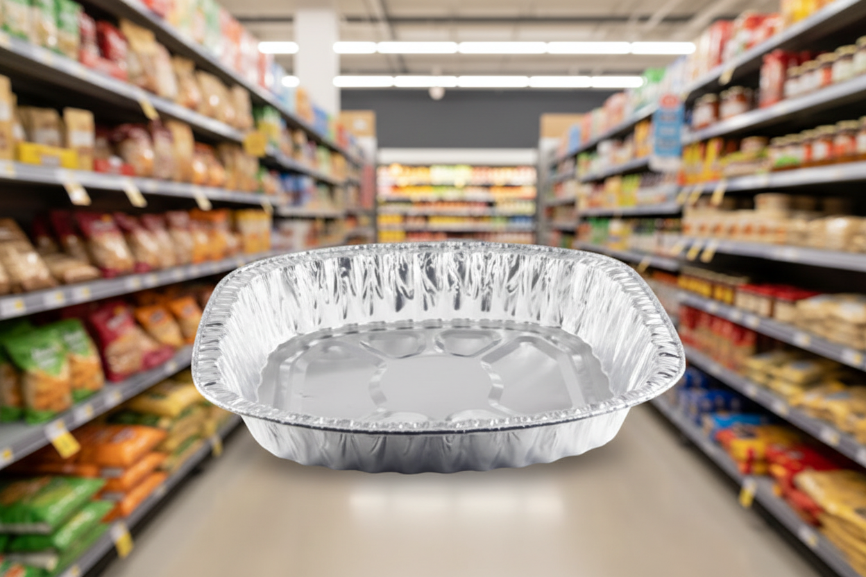 Disposable Turkey Roasting Tray Oval 444X384X67Mm