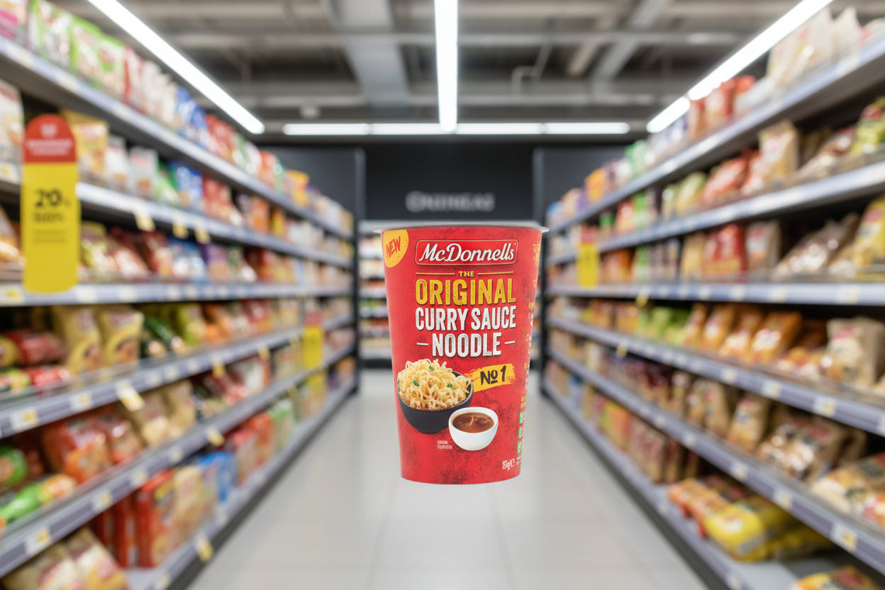 8 x Mcdonnells Original Curry Pot Noodle 85Gm
