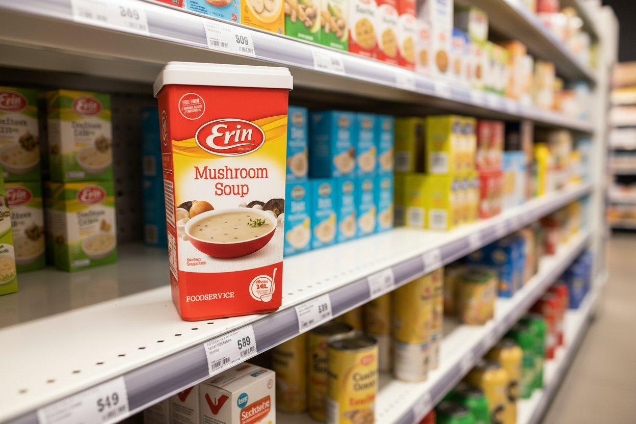 Erin Mushroom Soup 1.09Kg Catering