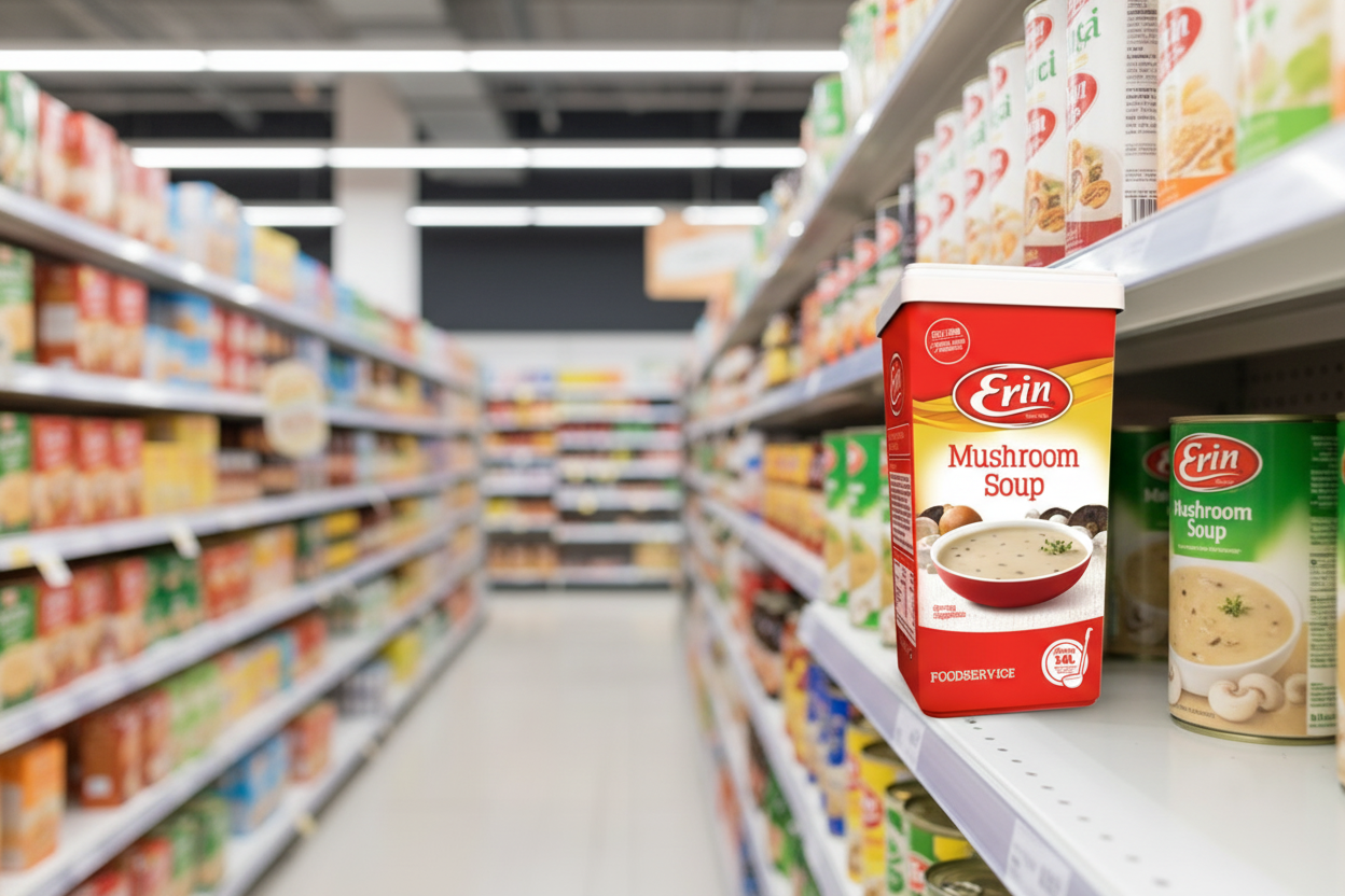 Erin Mushroom Soup 1.09Kg Catering