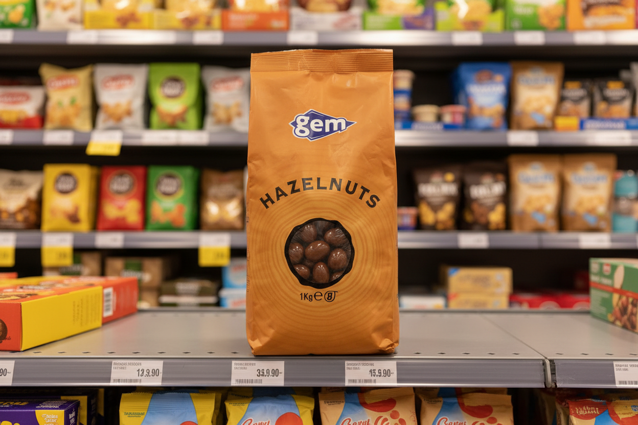 Gem Hazelnuts 1Kg