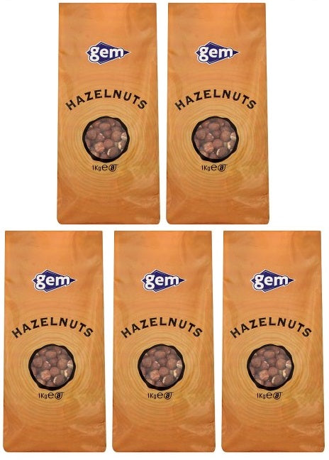 5 x Gem Hazelnuts 1Kg