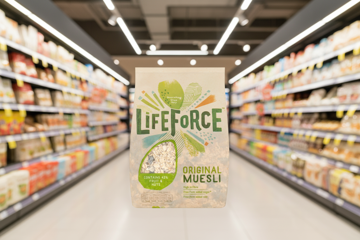 6 x Lifeforce Irish Muesli 750Gm