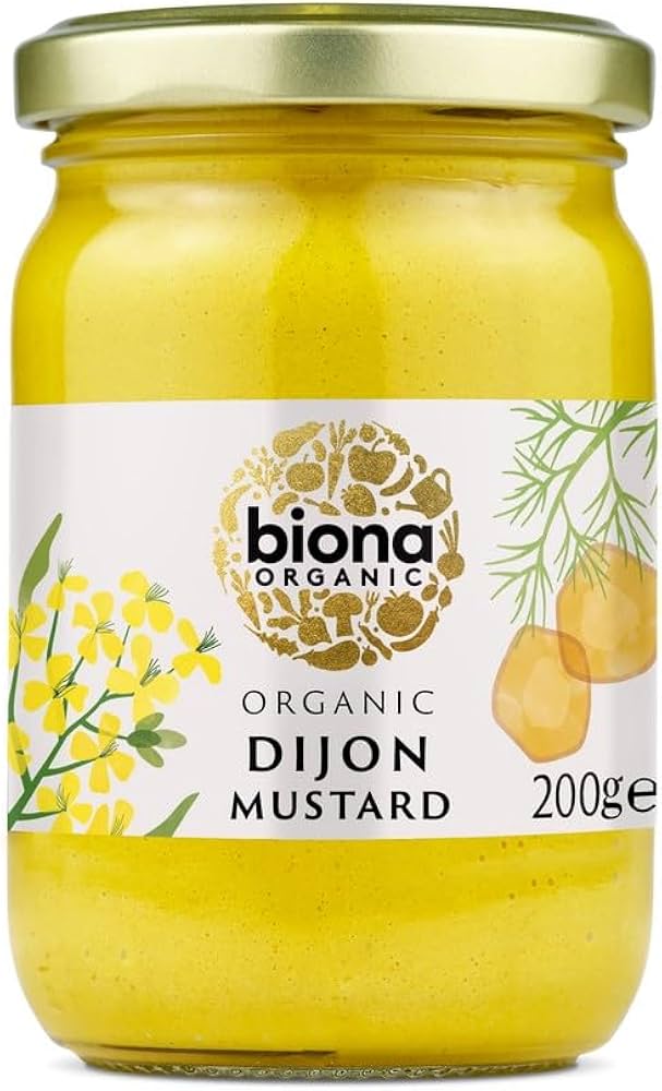 Biona French Dijon Mustard Org - 200g