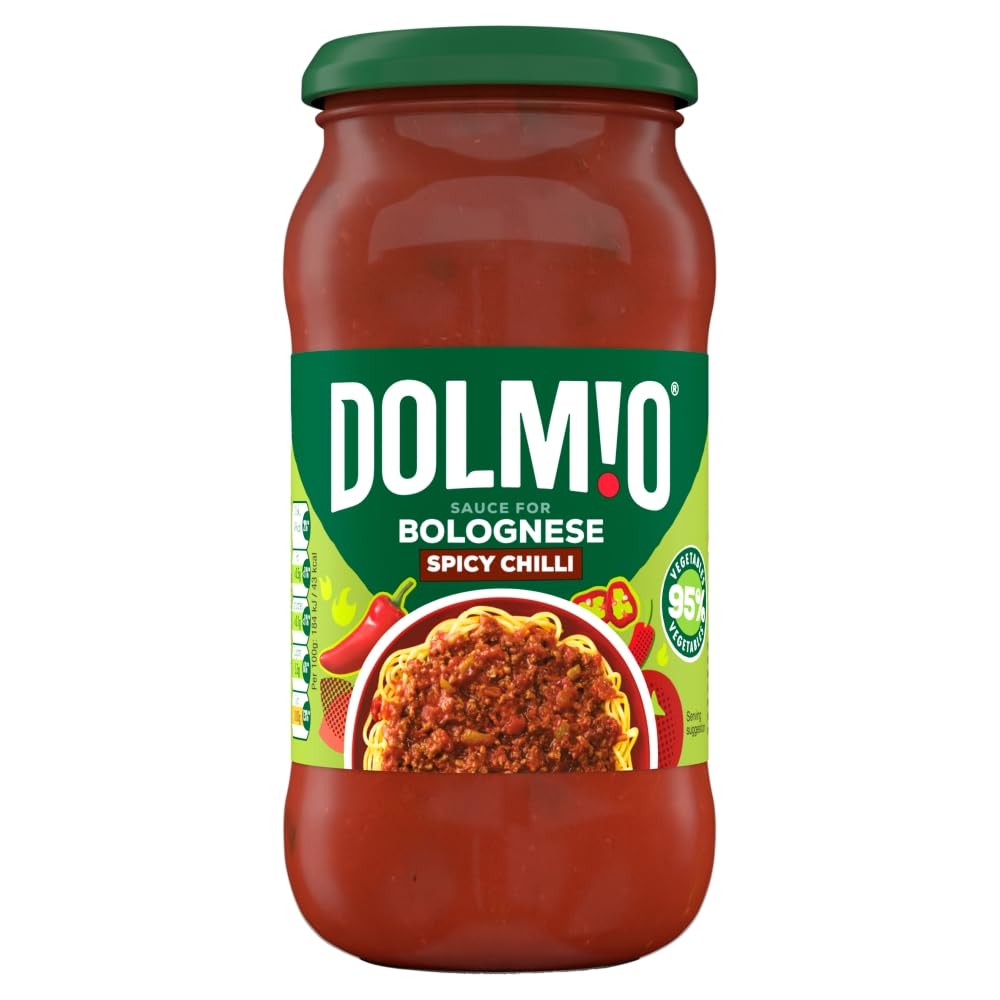 6 x Dolmio Sauce For Bolognese Spicy Chilli 450G