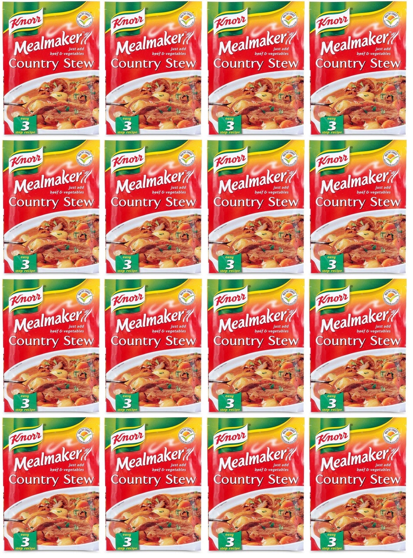 16 x Knorr Mealmaker Country Stew 41G