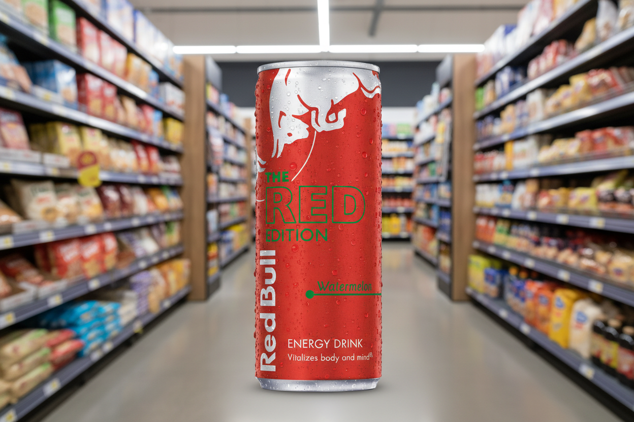 12 x Red Bull Energy Drink Editions Watermelon - 250ML