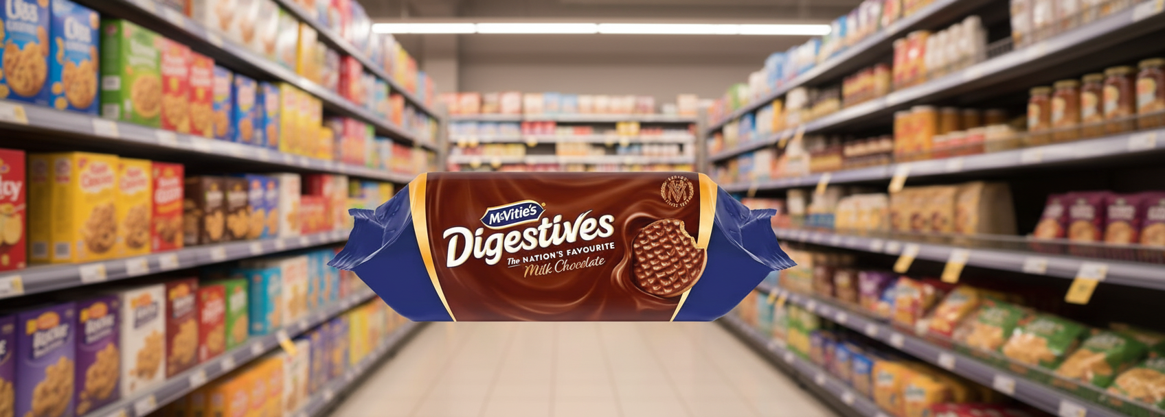 12 x Mcvitie's Milk Chocolate Digestive Biscuits 400G