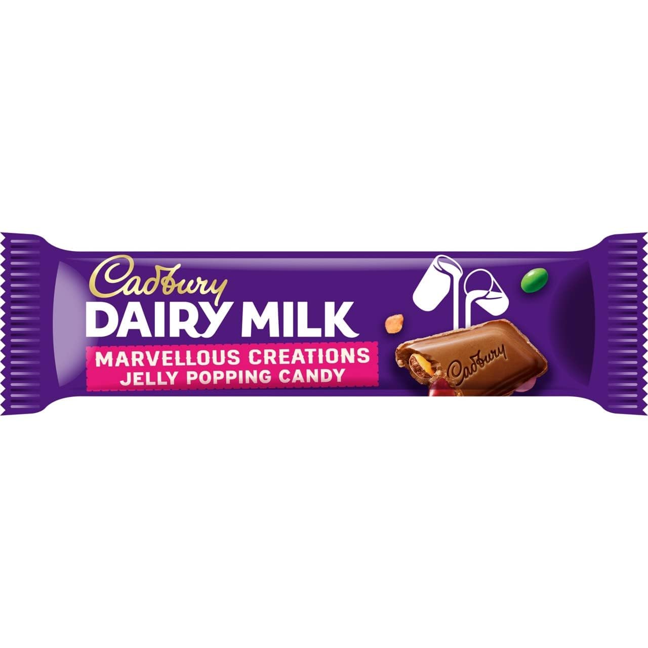 24 x Cadbury Dairy Milk Mc Jelly Popping - 47GM