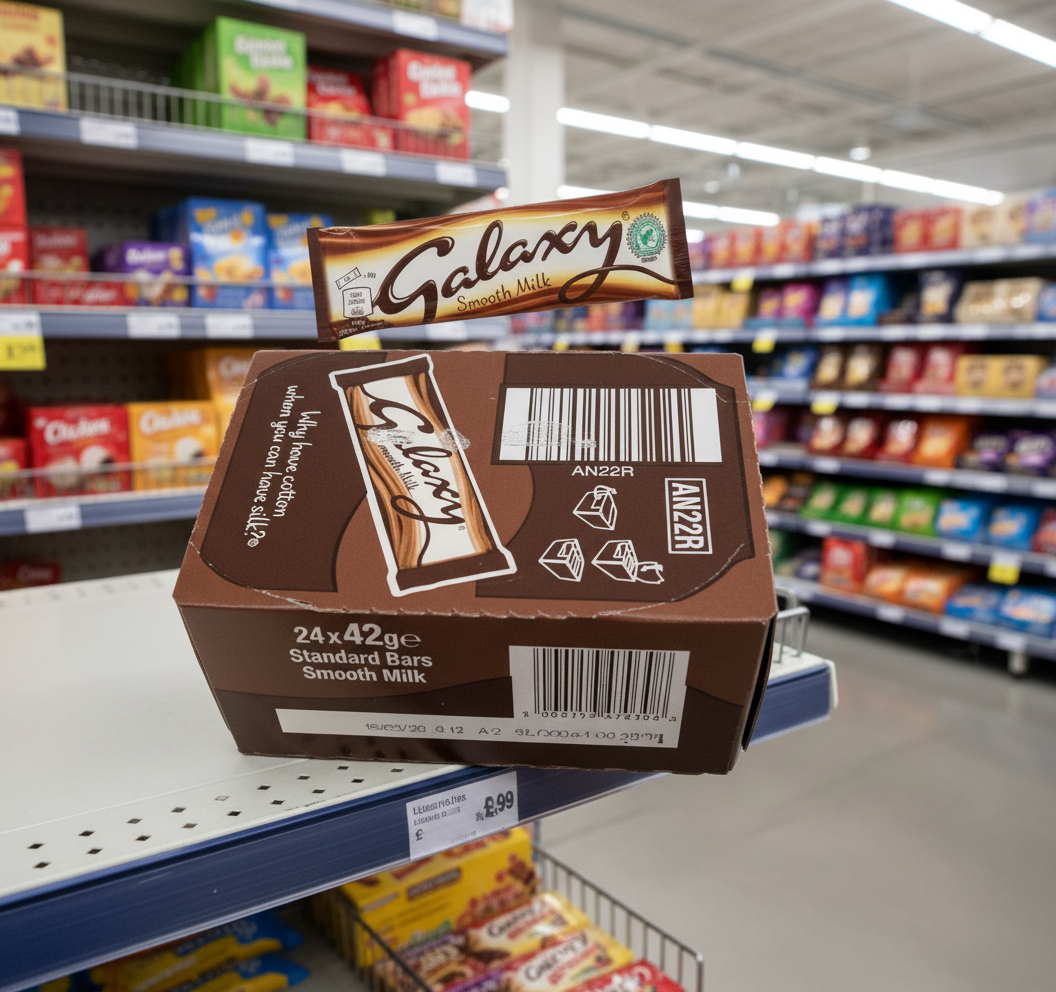 24 x Galaxy Milk Chocolate Bar - 42GM