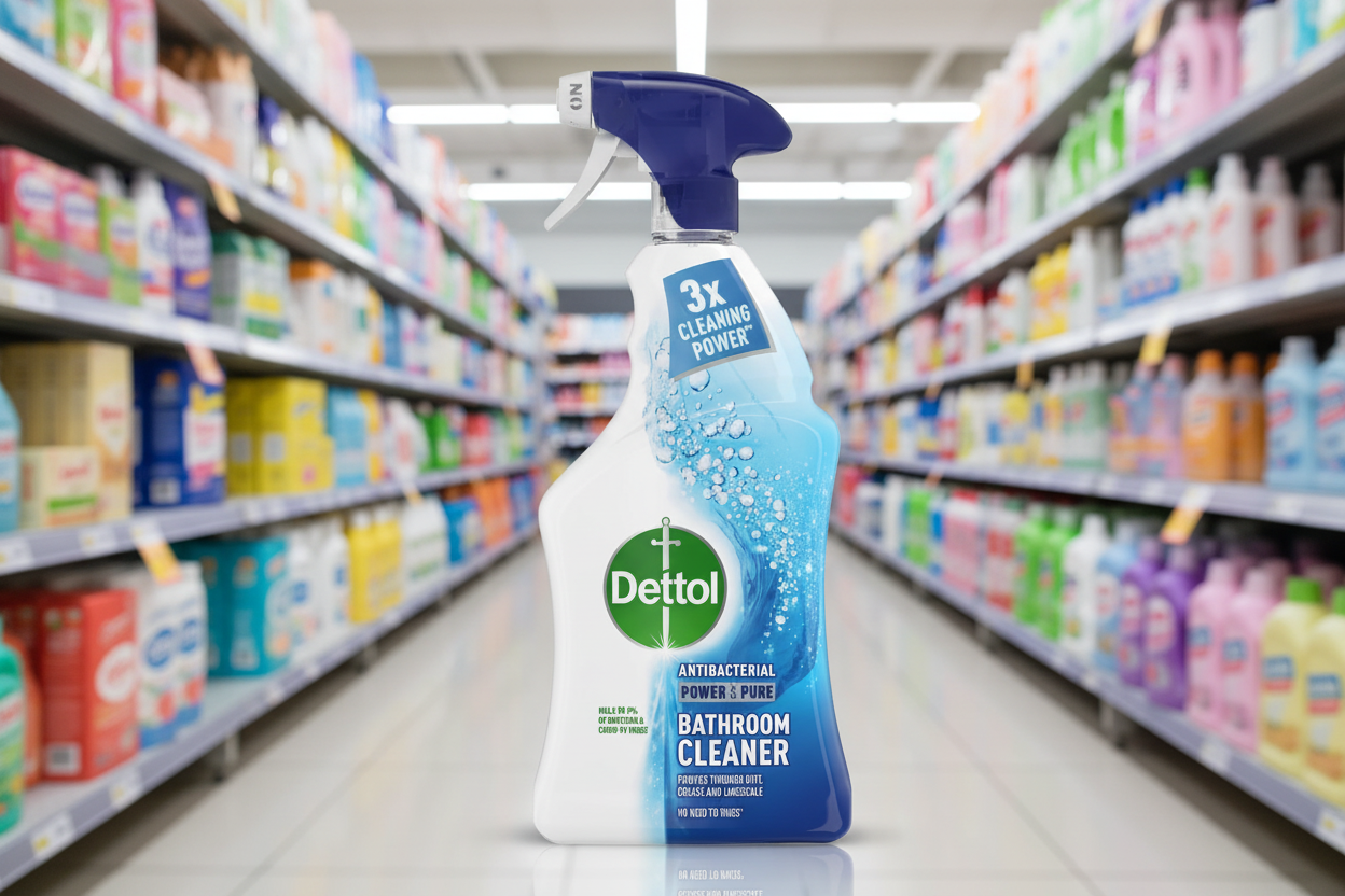 6 x Dettol Power & Pure Bathroom - 750ML