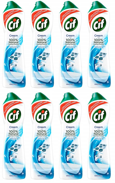 8 x Cif Original Cream Cleaner 500 Ml