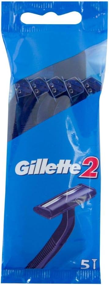 Gillette 2 Disposable Razors - 5 PACK