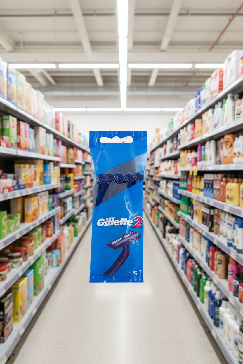 Gillette 2 Disposable Razors - 5 PACK