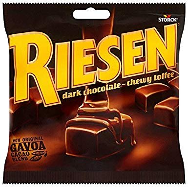 12 X Riesen Chewy Toffee Bag - 135Gm