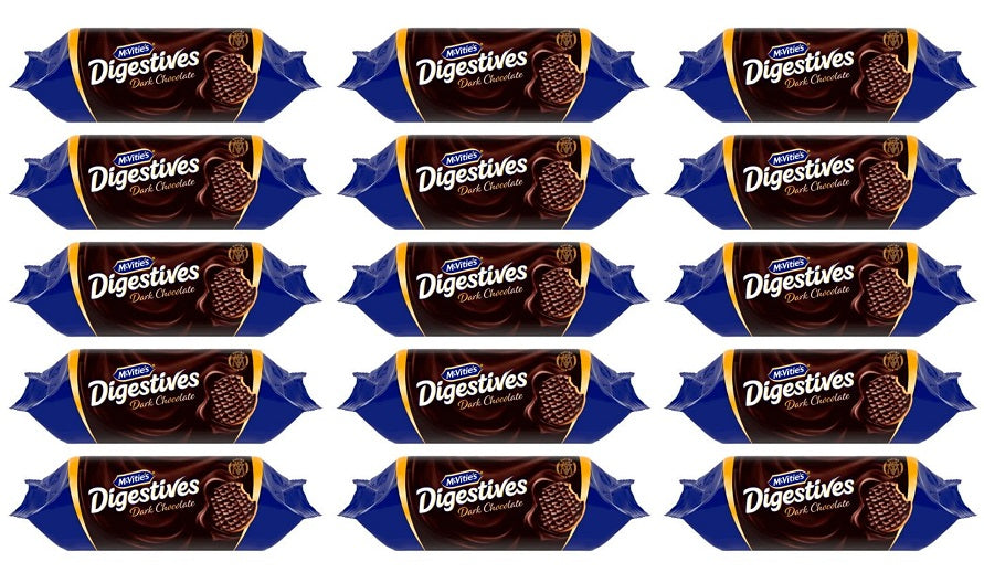 15 x Mcvities Dark Chocolate Digestives - 266GM