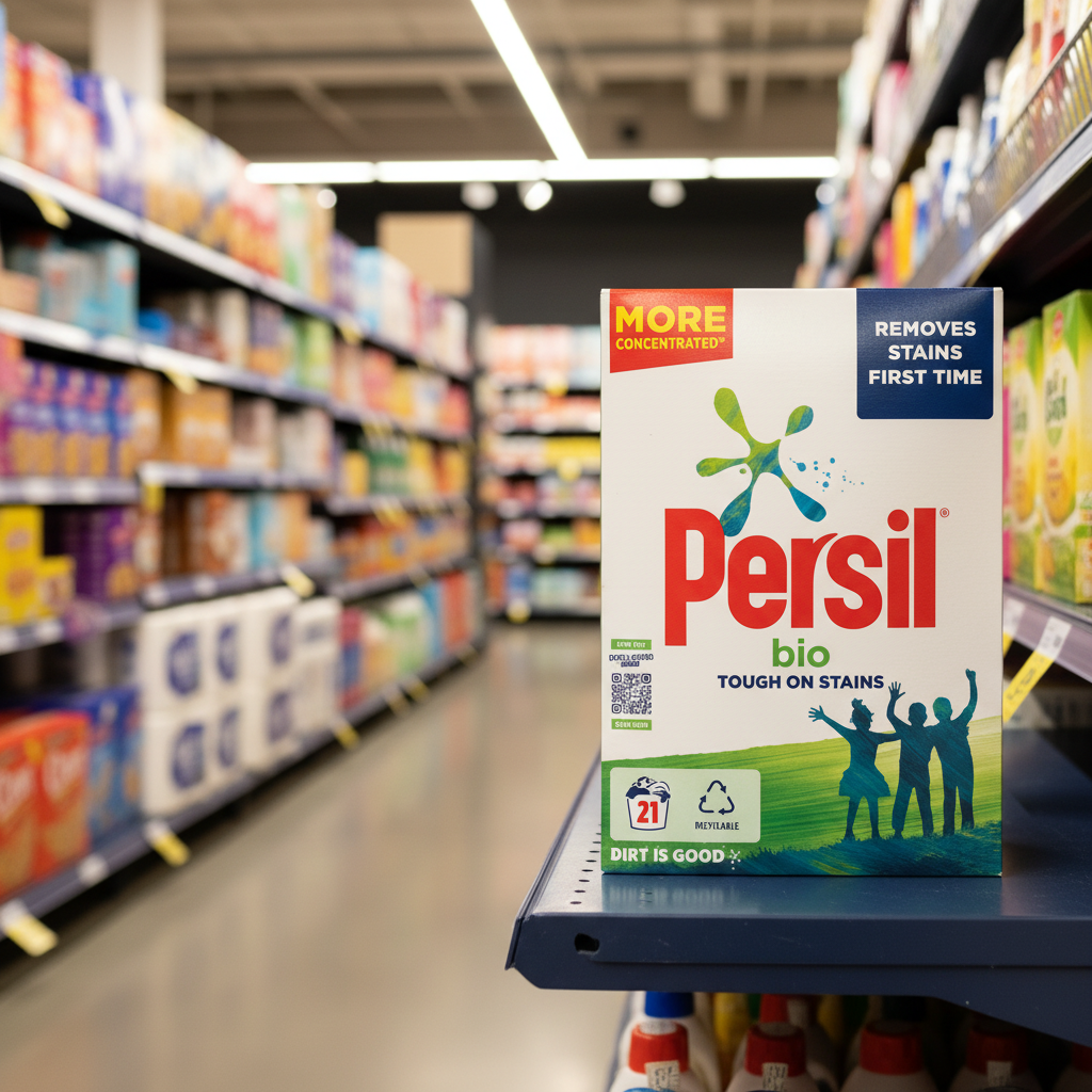 4 x Persil Washing Powder Bio 21 Washes