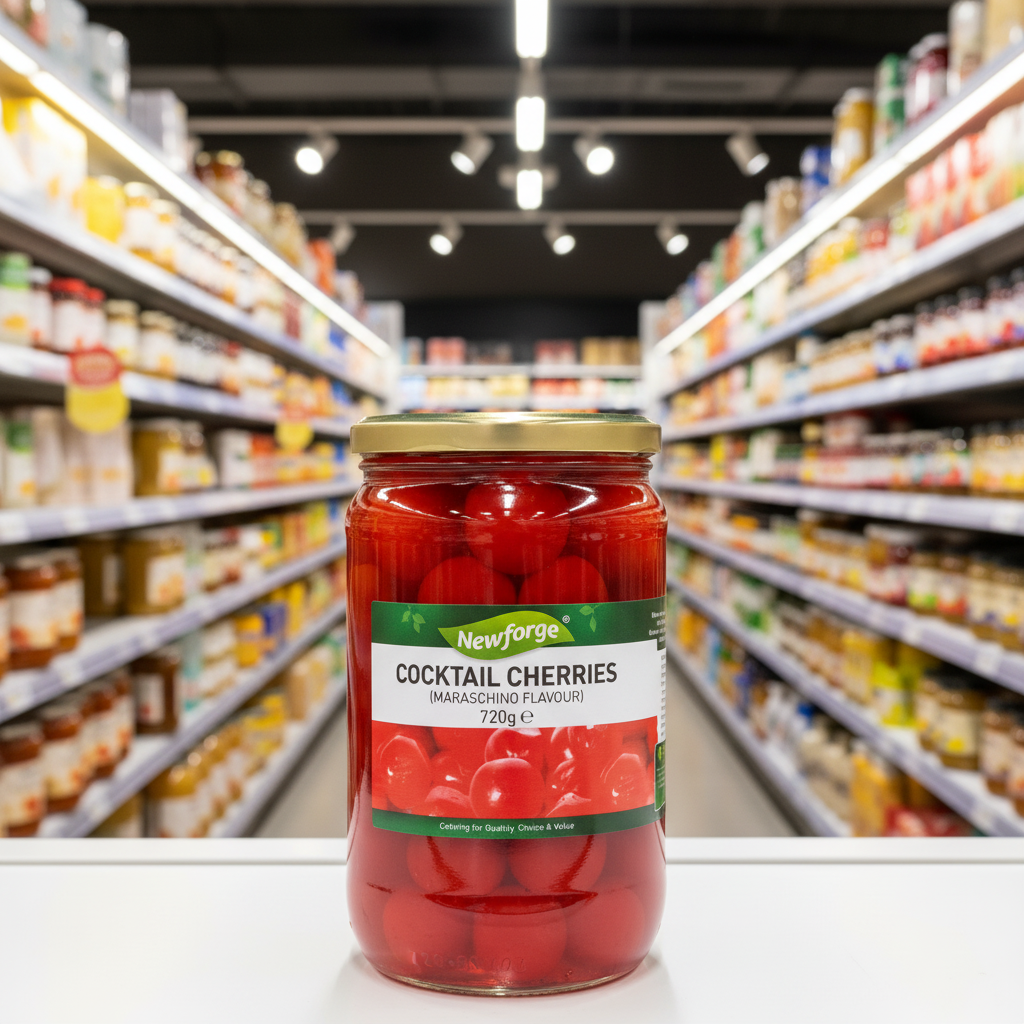 Newforge Cocktail Cherries Maraschino Flavour 720G