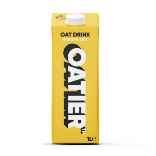 6 x Oatier Barista Oat Milk Gluten Free 1L